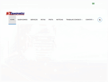 Tablet Screenshot of nttransportes.com